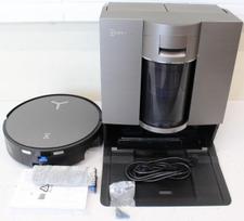 Ecovacs DEEBOT X11 OMNICYCLONE EU Vacuum & mop, Wet&Dry,with new bagless All-in-One OmniCyclone station, Black (with brown shimmer | Ecovacs Robot Vacuum Cleaner with New Bagless All-in-One OmniCyclone Station | DEEBOT X11 OMNICYCLONE EU | Wet&Dry | 6400