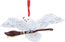 Nemesis Now Harry Potter - Hedwig In Flight Hanging Ornament