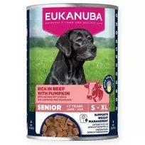 Šlapias šunų ėdalas EUKANUBA Adult Can 400 g – Jautiena ir moliūgas