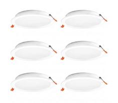 Osram - Rinkinys 6 vnt. įleidžiamų LED šviestuvų ESSENTIAL LED/18W/230V, skersmuo 22 cm, balti