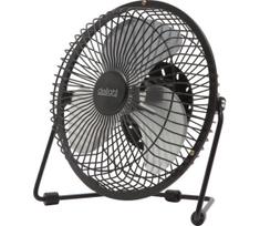 Stalinis ventiliatorius 1,75 W/5 V USB, Ø 18 cm, juodas