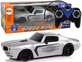 LEAN TOYS R/C 1:18 Silver Champion Pilot Sports Car