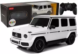 RASTAR Mercedes AMG G63 nuotolinio valdymo automobilis RC baltas 1:24