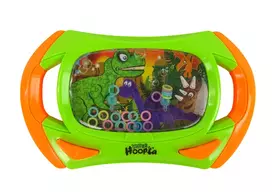 LEAN TOYS Water Dinosaur Arcade Game Console Green