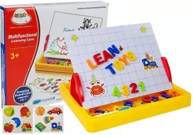 LEAN TOYS Piešimo lenta su magnetukais