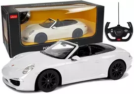 RASTAR valdomas automobilis Porsche 911 Carrera S baltas 1:12