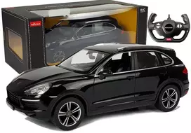 RASTAR Porsche Cayenne Turbo nuotoliniu valdymu automobilis RC juodas 1:14