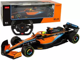 McLaren F1 RC Race Car Rastar Orange 1:12
