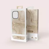 MIO Gold Marble Magsafe Compatible Case for iPhone 16 Plus