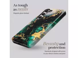 MIO Green Marble Magsafe Compatible Case Samsung S25 Plus 5G