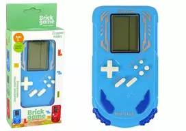 LEAN TOYS Brick Game Console Blue