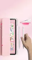 MACHINO TAB Dėklas, skirtas iPad Pro 12.9 2018-2022 / AIR 13 2024, rožinis