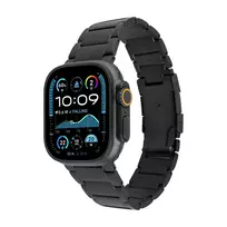 FIXED Titanium Strap pro, skirtas Apple Watch 44/45/46/49, juodas