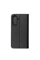 JUST MUST JM STAND FLIP CASE, skirtas Samsung Galaxy A37, juoda