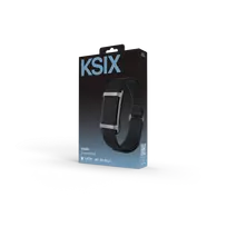 KSIX Smart Bracelet VITALIS, juodos spalvos
