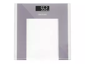 Cecotec svarstyklės vonios Surface Precision Healthy maksimalus svoris 180 kg pilka/permatoma