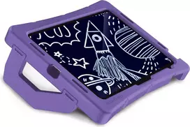 STM Duxling Kids Case, skirta Apple iPad 10.9 inch (2022) - Violetinė/Skaidri
