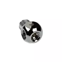 Corsair Hydro X Series XF Rotary Y-Splitter G1/4 inch Male to 2x G1/4 inch Female - Chrome Silver
