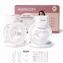 MOMCOZY S12 PRO+ Nešiojamas Pientraukis Baltas Dvigubas Rinkinys
