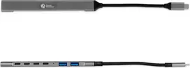 Bakker Hub - 7-in-1 - 4 x USB-C +