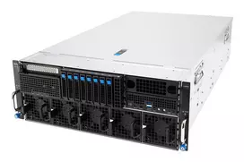 ASUS ESC8000A-E13X 4U Rack Server Platform AMD EPYC 9005 8xNVMe 2xM.2 2x10GbE 8xQSFP IPMI R3200W