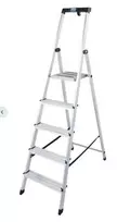 KRAUSE Safety Ladder 5 Steps Household