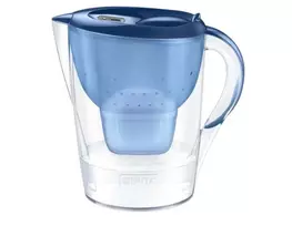 Brita Marella+ vandens filtro ąsotis su 4 MaxtraProPP kasetėmis (2,4 l, mėlyna)