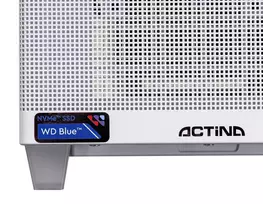 Actina PC AMD Ryzen 7 7800X3D 32GB DDR5-SDRAM 1 TB SSD NVIDIA GeForce RTX 5070 Mini Tower White