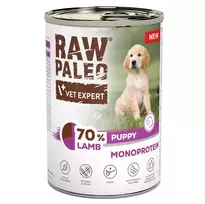 VETEXPERT Raw Paleo Lamb Puppy šlapias šunų ėdalas 400g