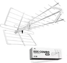 SPARKLE DVB-T2 Spacetronik EOS PRO Combo UHF+VHF LTE 5G kryptinė antena (balta)