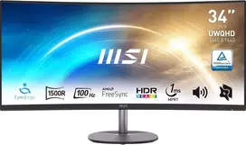 MSI MP341CQ 34 colių lenktas monitorius