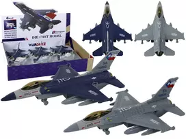LEAN TOYS Trinties varomas lėktuvo modelis, tamsiai mėlynas arba pilkas