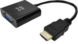 „XtremeMac“ ADAPTERIS HDMI=> VGA, HDMI A tipo (standartinis), VGA (D-Sub), kištukas, lizdas, 1920 x 1080 pikselių, 1280 x 1024 (SXGA), 1600 x 1200 (UXGA), 1920 x 1080 (HD 1080)