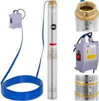„Hillvert“ giluminio gręžinio siurblys STAL 1100 W, 10800 l/h, iki 54 m gylio