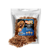 UniQ Pets – Lašišos mini filė gabaliukai, 500 g