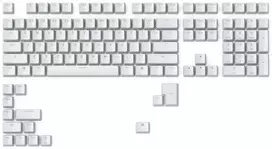 Glorious GMMK Doubleshot V2 Keycaps (GLO-KC-ABS-UKKIT-W)