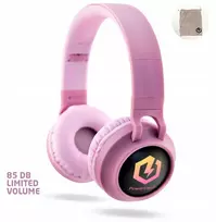 „PowerLocus“ „Bluetooth“ ausinės „Buddy Kids“ (rožinės)