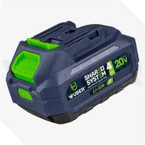 Akumuliatorius WUBER W04040, 20V, 4.0Ah