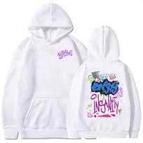 Boom Monkey Cartoon Graphic Hoodies Jinx  Arcane Video Game Funny Sweatshirt Long Sleeve Women Hooded S