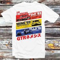 Nissan Skyline History R30 R32 R34 Magazine T Shirt B1314 S