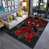 Disney Avengers-Deadpool Marvel Carpet for Living Room Large Area Rug Bedroom Floor Rug Non-slip Mat Tapis Home Decor 40x60cm gray