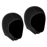 2PCS 3MM Neoprene Diving Cap Warm Snorkeling Swim Hat with Chin Strap for Men Women Scuba Surfing Kayaking Sailing