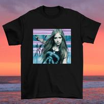 Avril Lavigne Singer Signed Signature 5 Black Unisex S-234XL T-Shirt Unisex T-Shirt S