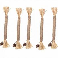 Natural Catnip Stick 23cm Large Size Organic Cat Toy for Cats to Chew Scratch and Play Durable Safe Material One Size