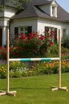 Šuolių kliūtis medinė mėtinė Hobby Horse 120 cm