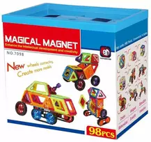 X Bida Magnetinis konstruktorius Magical Magnet 98 el.