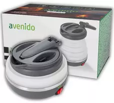 Elektrinis virdulys, turistinis, sulankstomas 0,6L, silikonas, 750W, su maišeliu, avenido AV1384