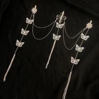 Vintage Hanfu Waist Chain Detachable Long Fringe Waist Chain Classic Belly Waist Chains  Jewelry style 6