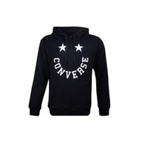 Converse Sweatshirts Men's Black Hooded Moderate Regular 10018351-A03 M