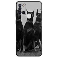 Silikoninis telefono dėklas, skirtas Samsung Galaxy A03 Core A04 A03s A04s A20e A02s A10s A40 A10 A50 A70 A02 A01 gyvūno dobermano šunų dangtelis Samsung A10